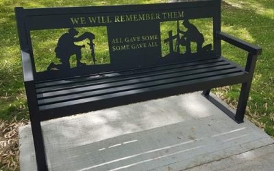 Br 244 Perth Memorial Benches: Honouring Veterans’ Sacrifice